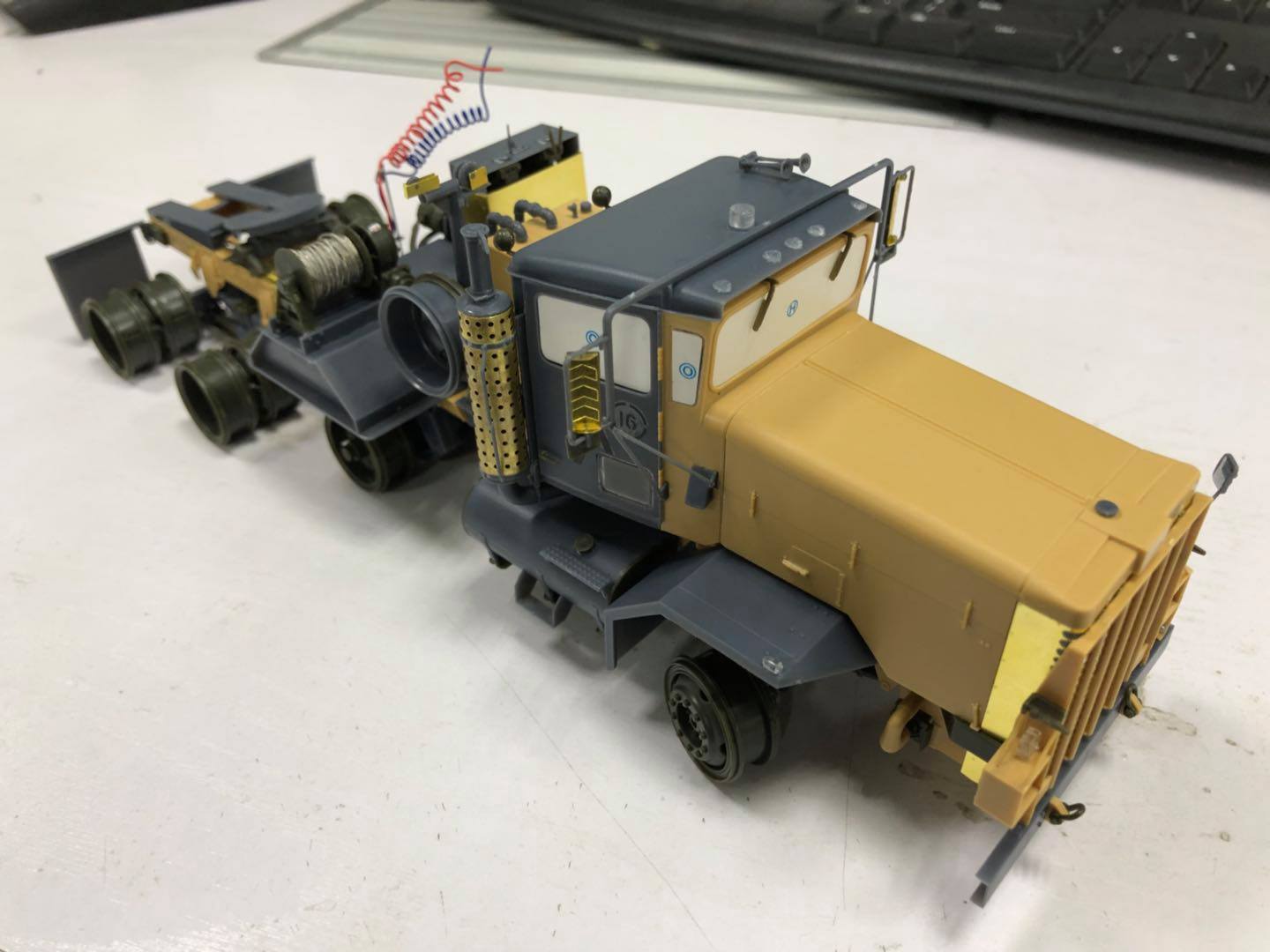 Meng SS-013 1/35 U.S. M911 C-HET model update