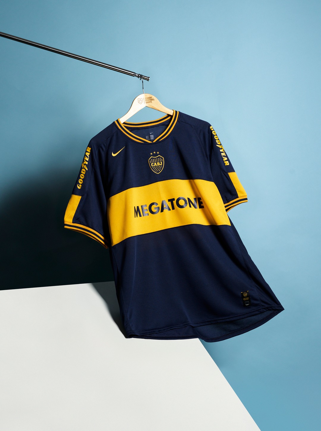 NIKE Boca Juniors 2006 選手支給モデル　新品未使用　L Boca Juniors 2006 home Nike shirt size XL