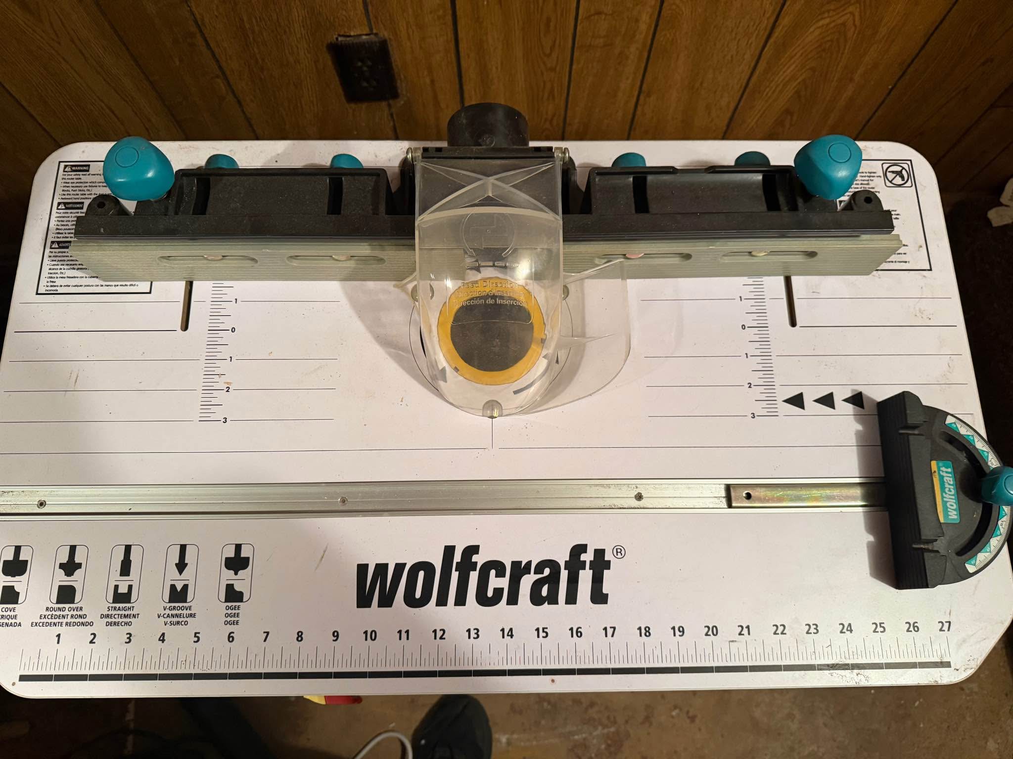 Wolfcraft router table - Router Tables - Eau Claire, Wisconsin ...