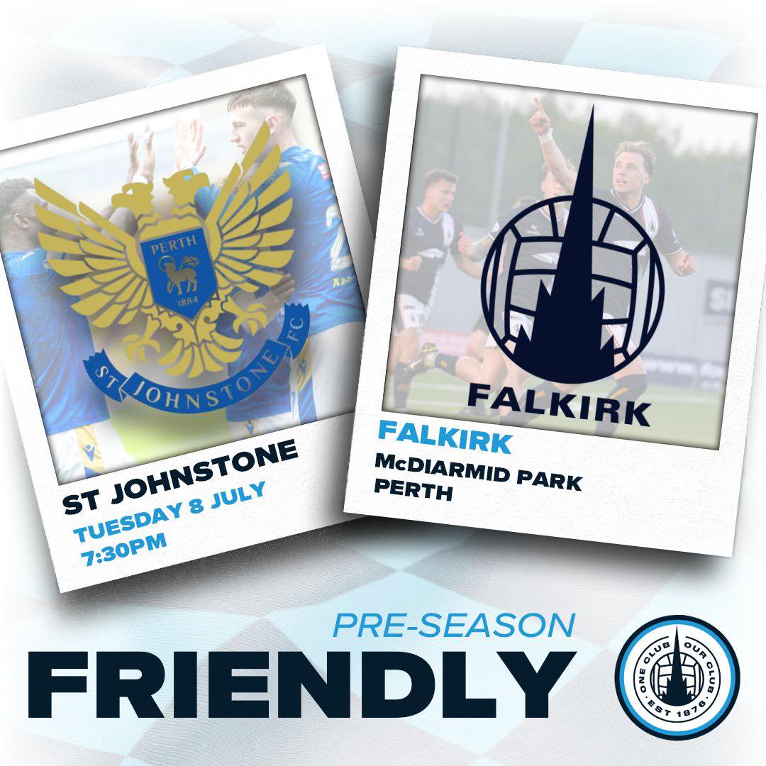Falkirk - 🚎 Tickets are now on sale for our friendly fixture against St ...