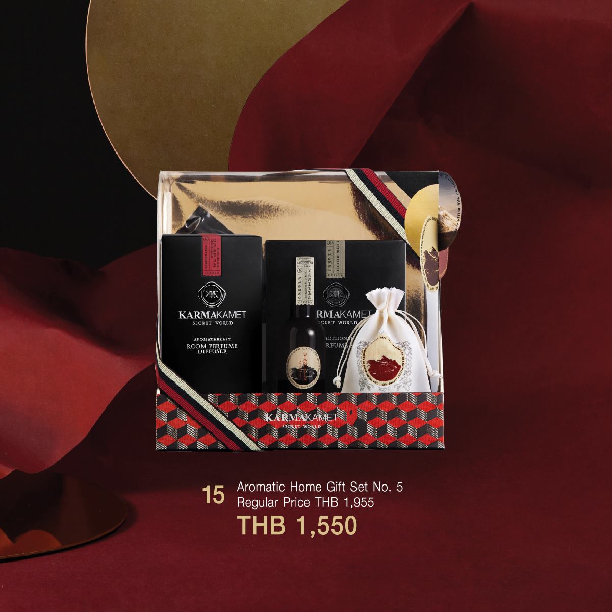 Karmakamet - SPECIAL PRICE SET • 15 AROMATIC HOME GIFT SET No. 5