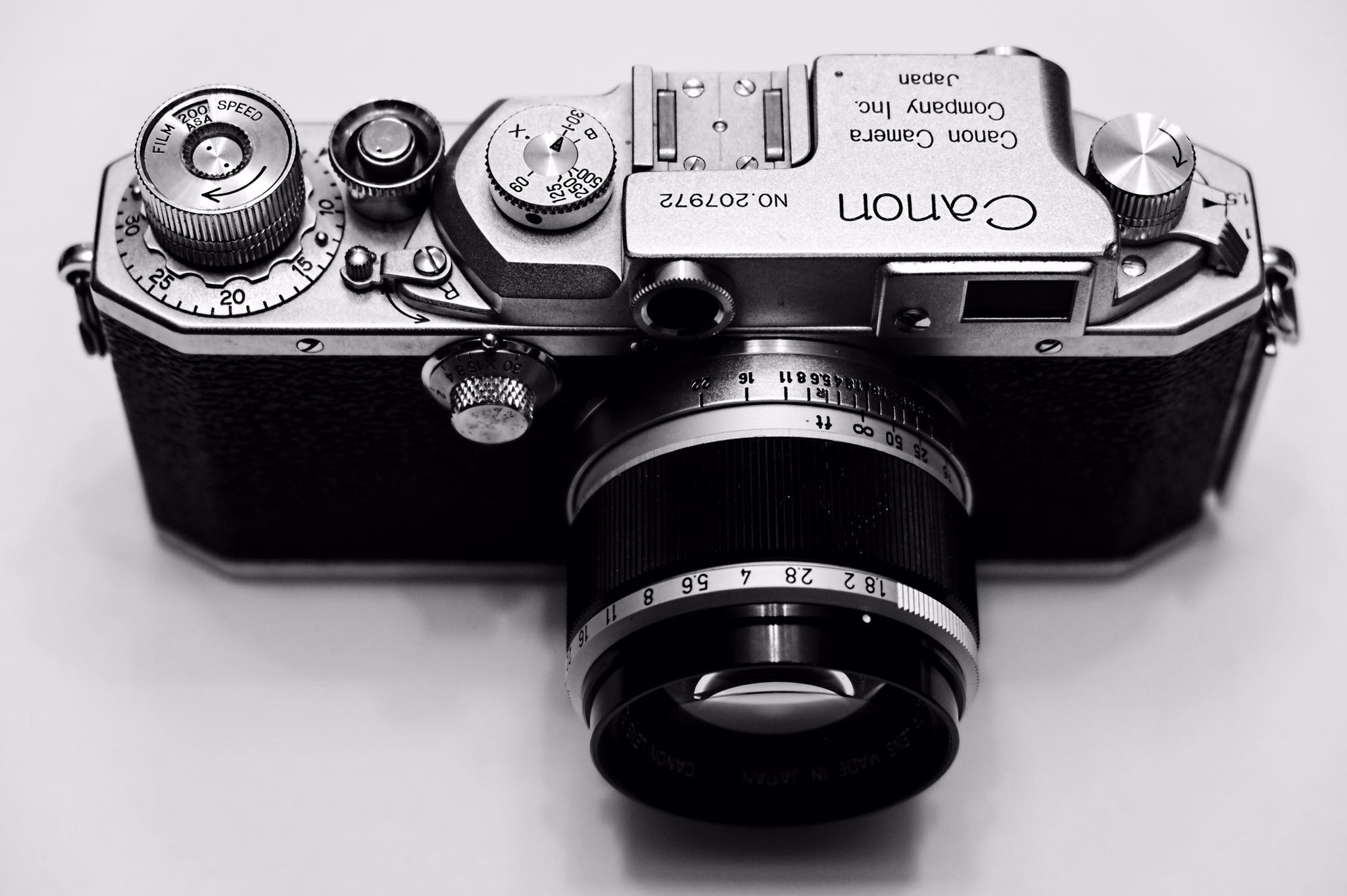 Canon IIS2 rangefinder camera