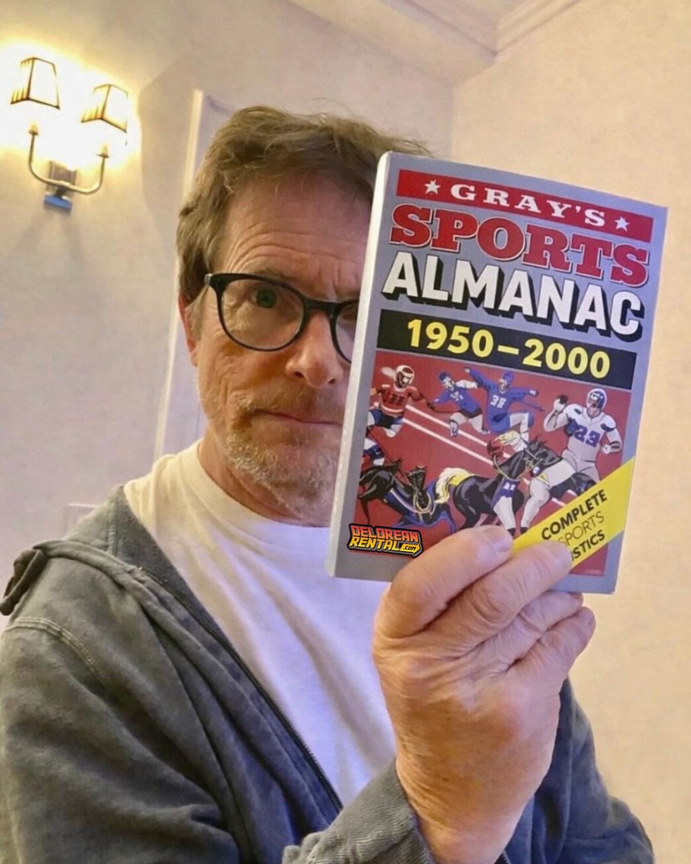 The Legend of VF Corporation 洋書 Delorean - Grays. Sports. Almanac! Michael J Fox knows the power