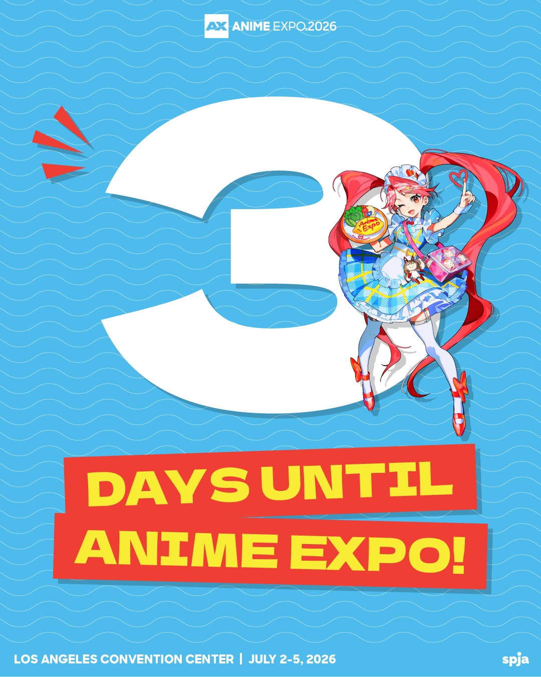 3 days until Anime Expo 2026! 🥂🎉 What are you looking forward to