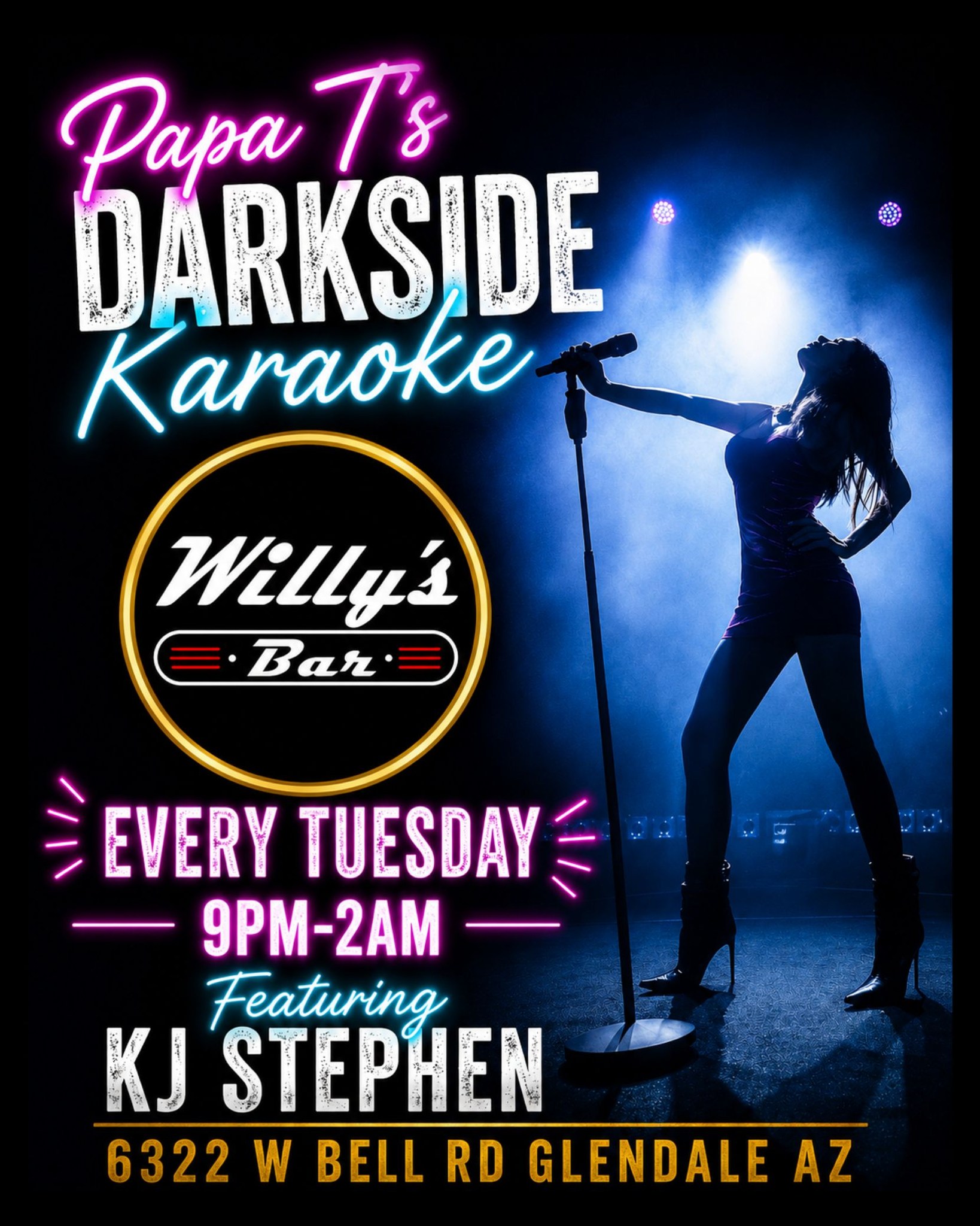 Papa T's Darkside Karaoke | Phoenix AZ