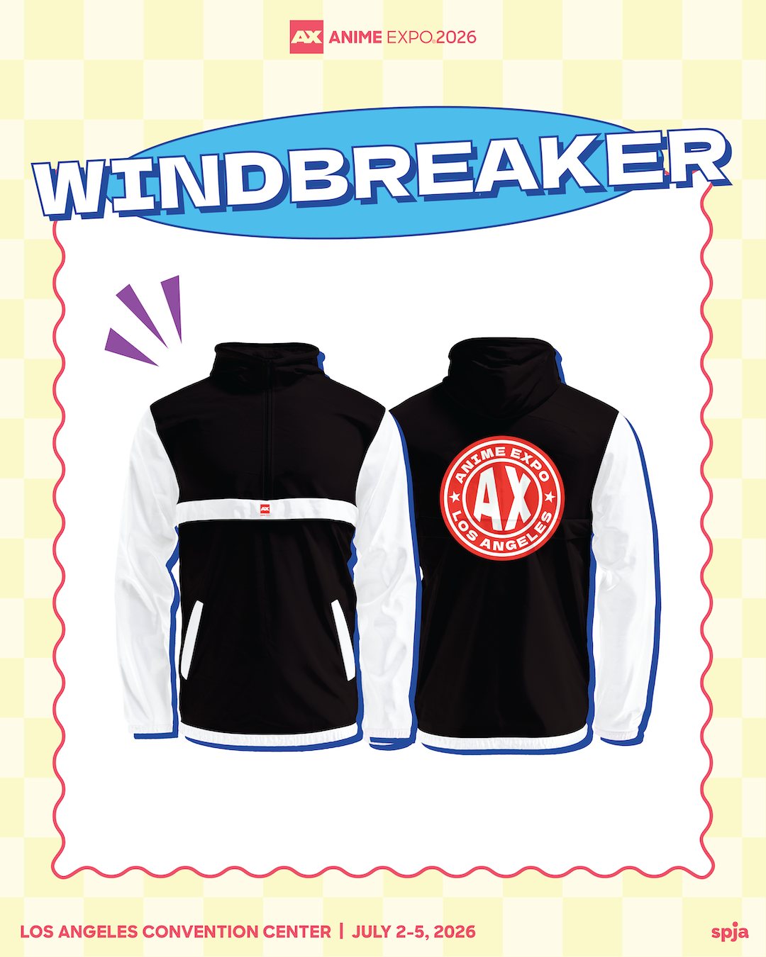 ✨ #AX2026 Merch Sneak Peak!⭐ Check out the Windbreaker! 💨 Stay