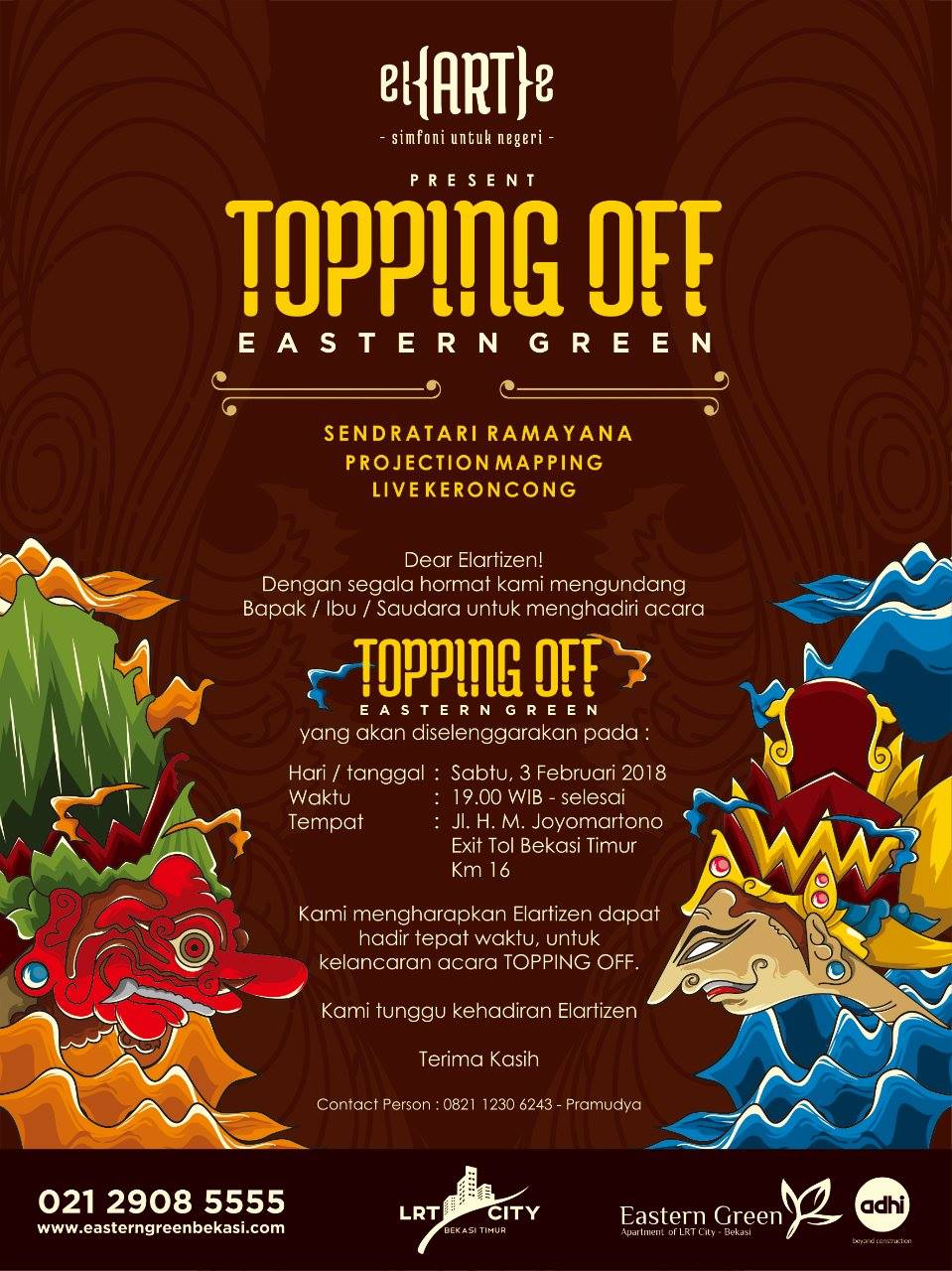 Info Apartemen Eastern Green Bekasi, LRT city Bekasi 