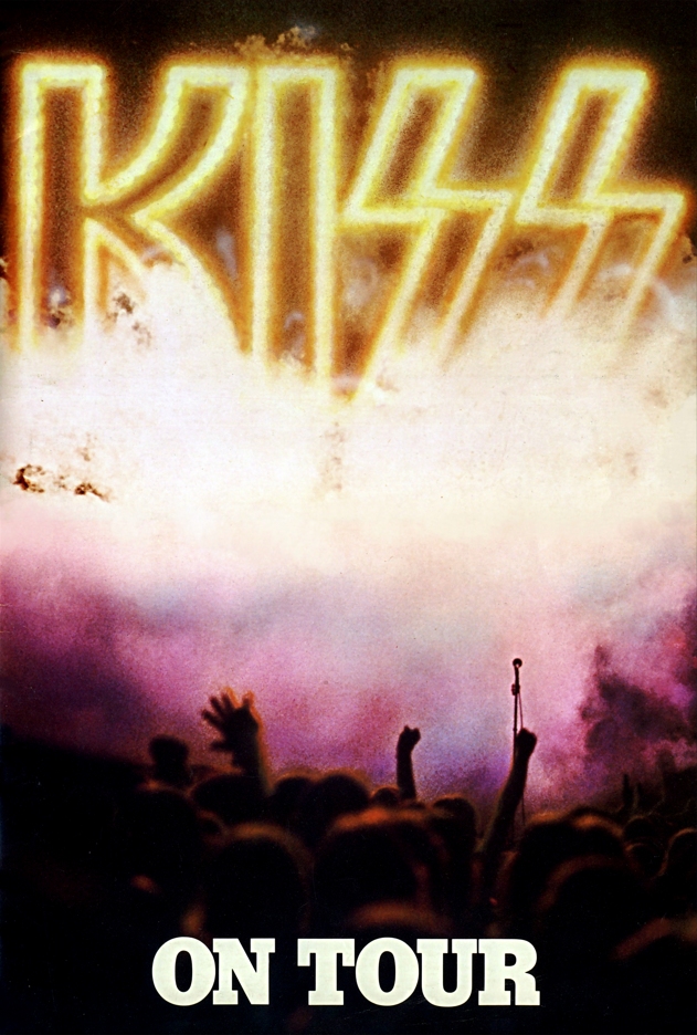 50 years ago today, the cover photo for KISS's 2nd tour book was
