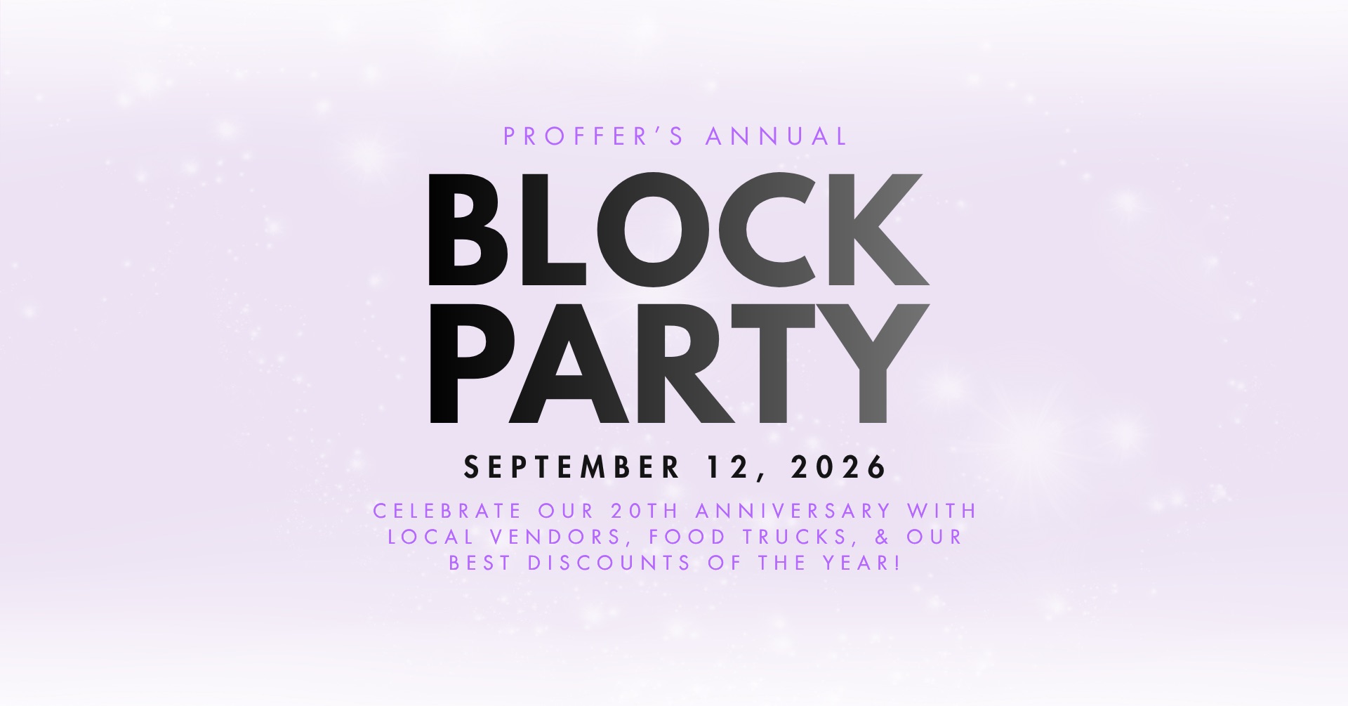 Proffer Block Party