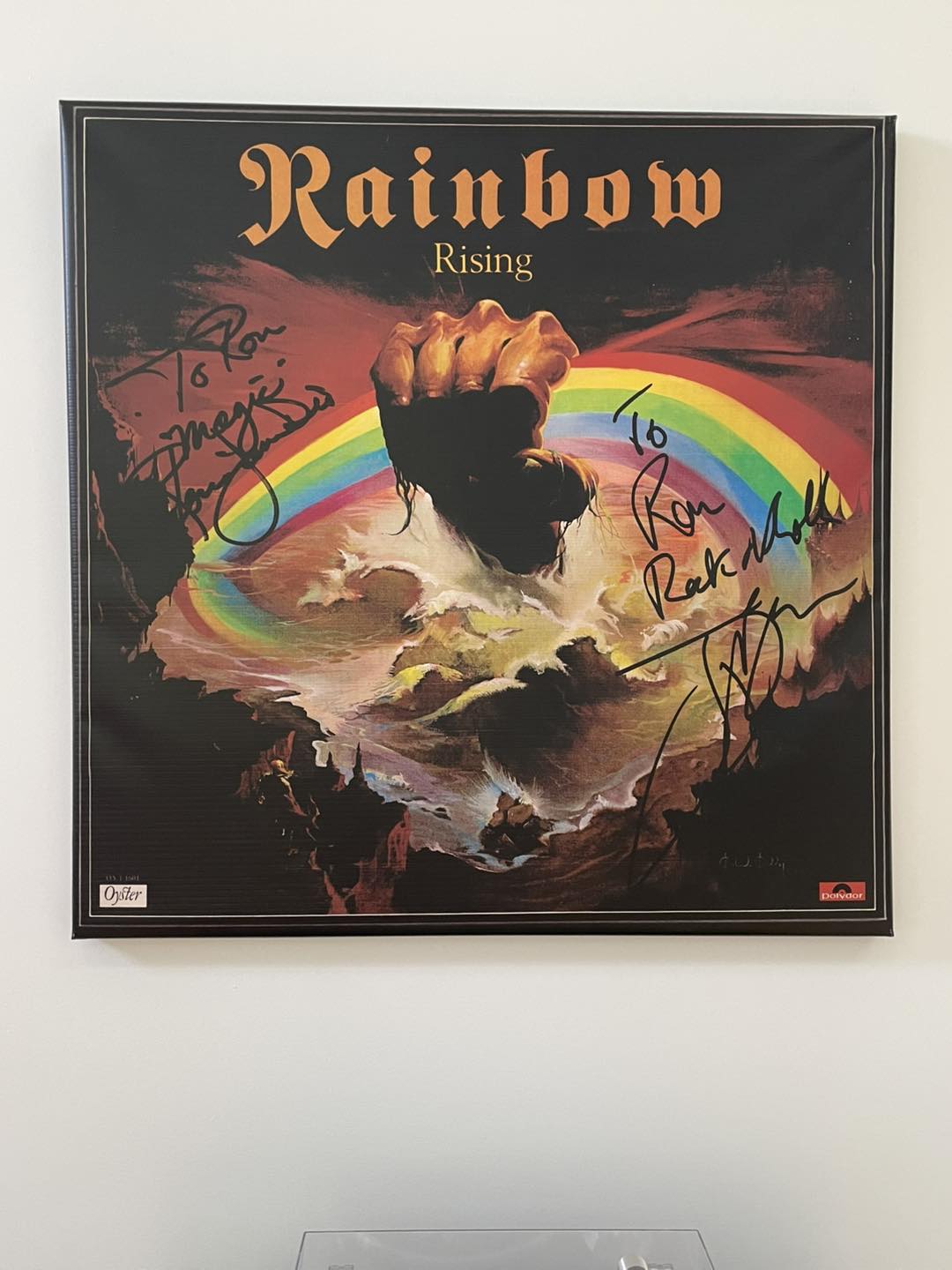 Ritchie Blackmore's 英LP初期 Rainbow Rising