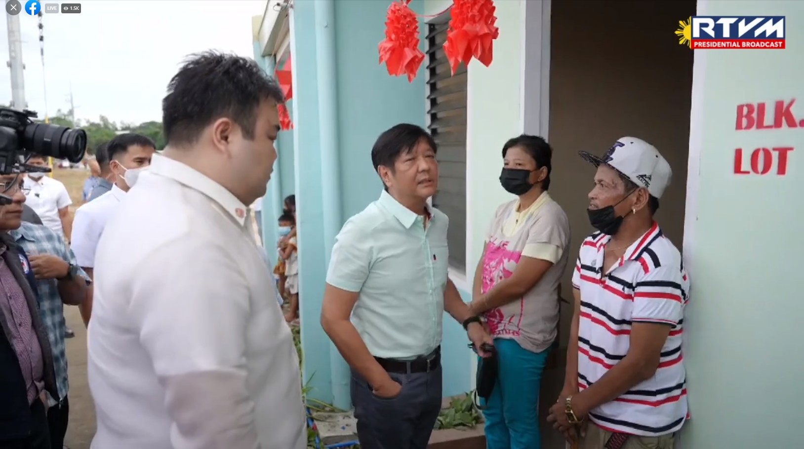 ONE News - Turnover of house and lot units President... | Facebook