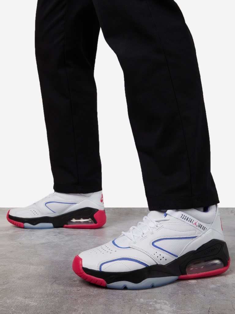 N I K E JORDAN POINT LANE WHITE FIREBERRY ORIGINAL 💯💯 Size 45