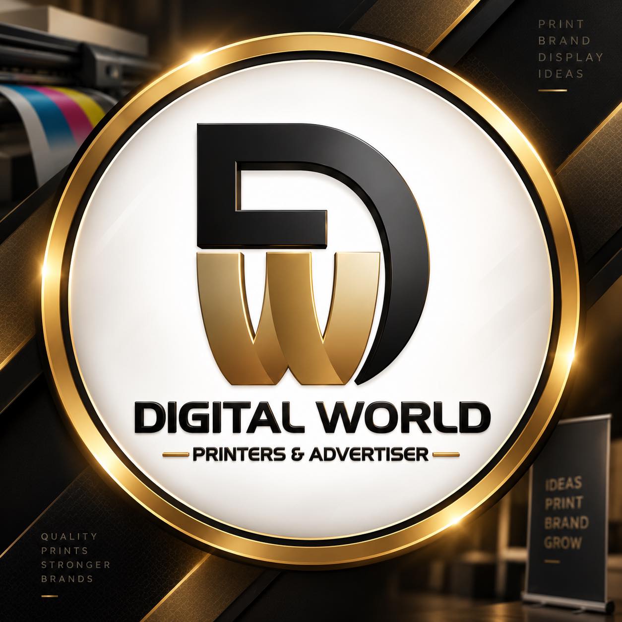 3D Metallic Emboss Stickers Give your brand a premium look with our 3D ...