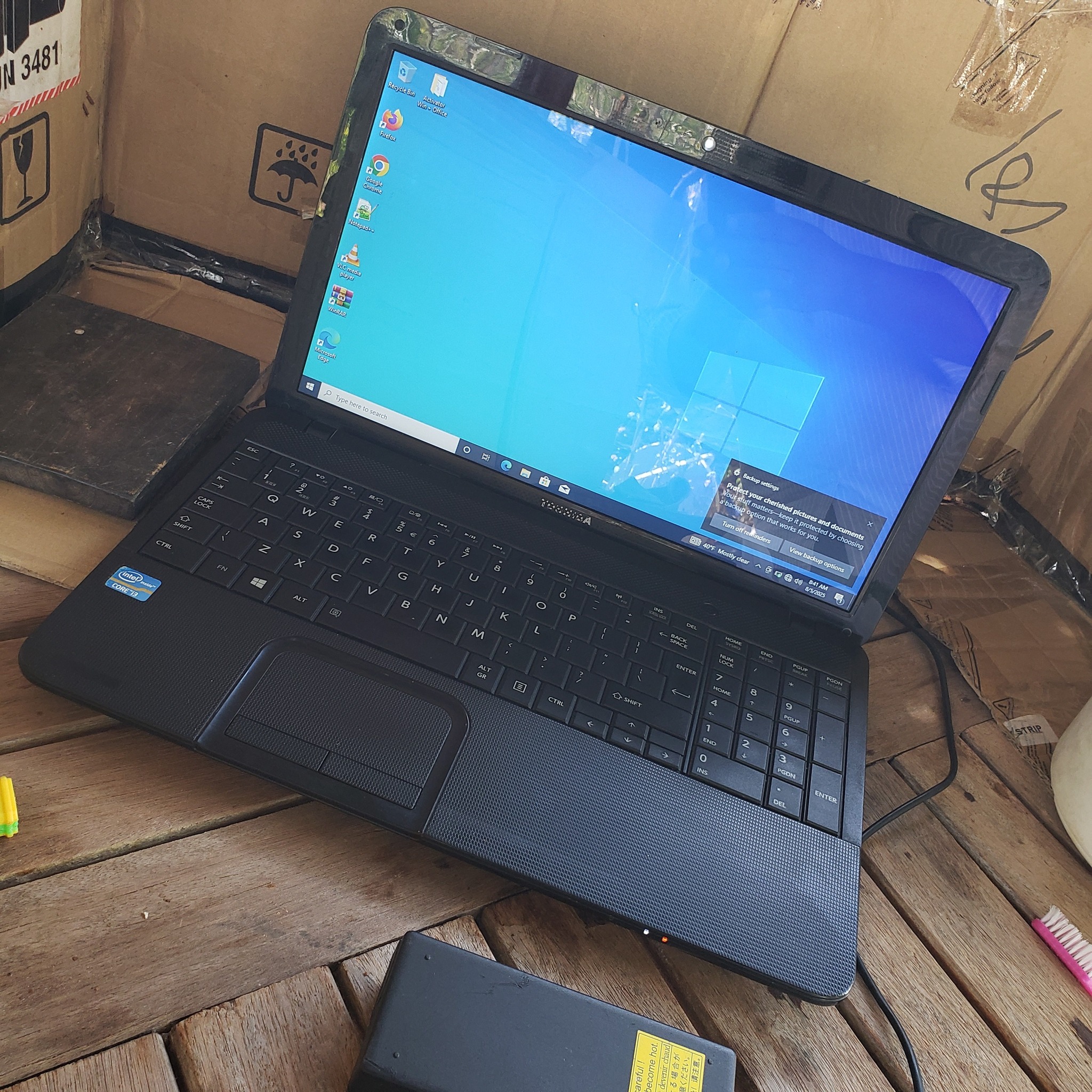 TOSHIBA DYNABOOK R732/H LAPTOP Core i5-3340M CPU 2.7GHz Turbo