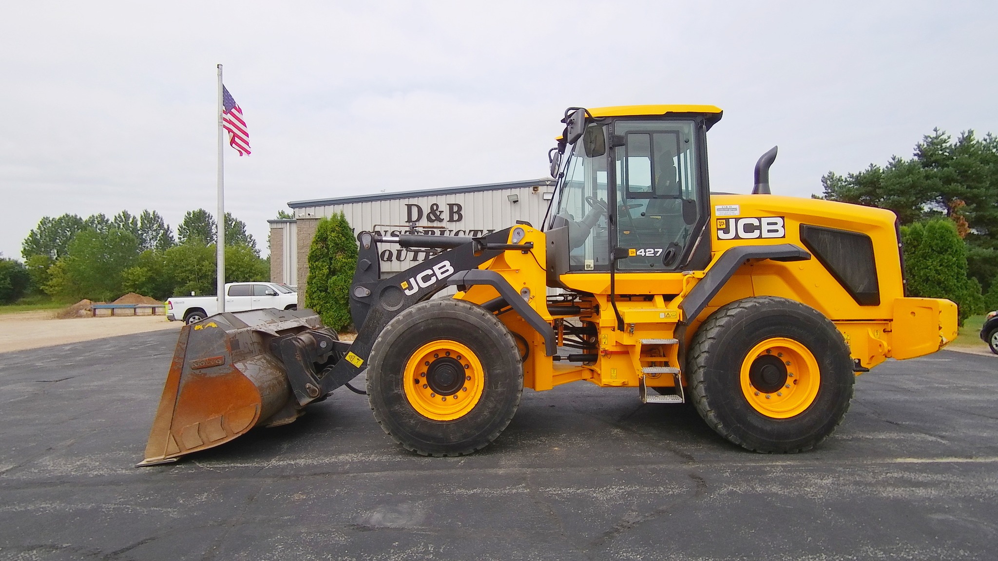 2021 JCB 427ZX Loader for sale at D&B Construction Equipment Inc