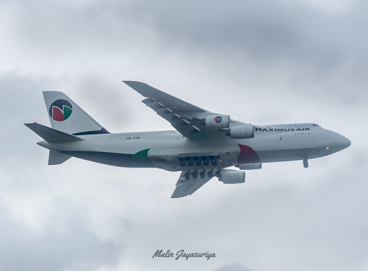 Maximus Air Cargo's iconic Antonov An-124-100 Ruslan captured over