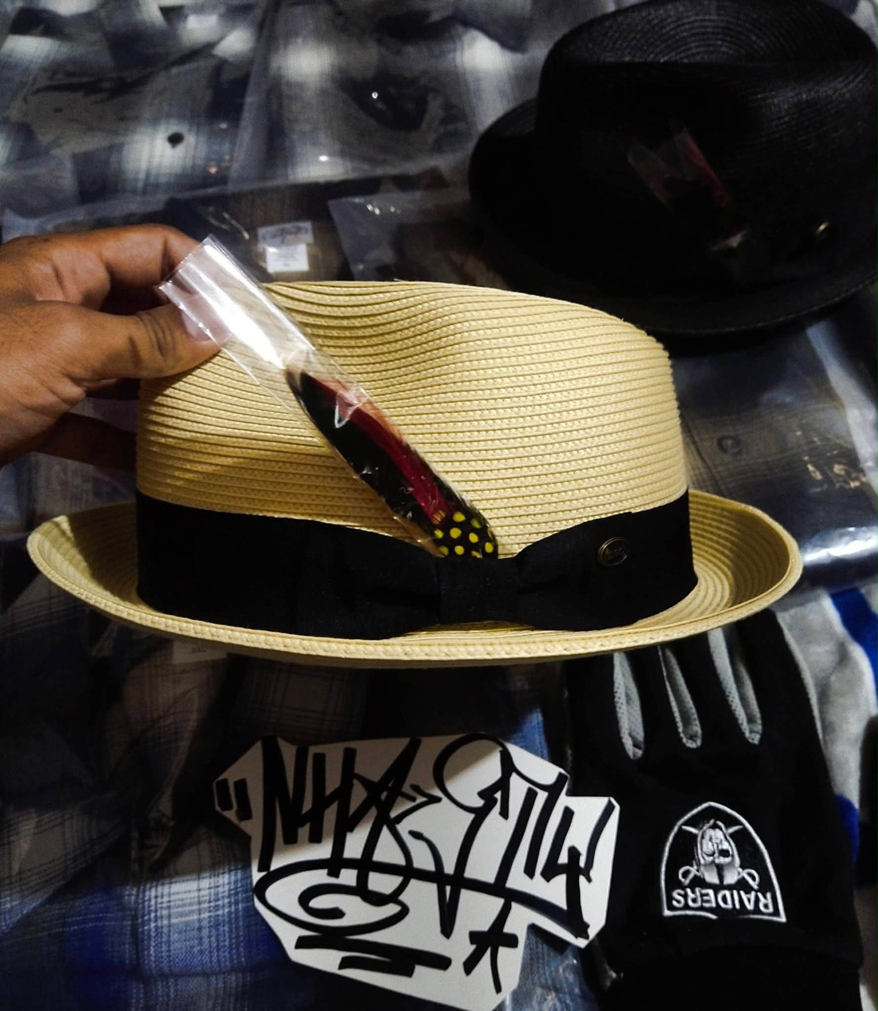 For Sale Fedora Hat Brim type Size S to M Adjustable to 50cm to 58cm