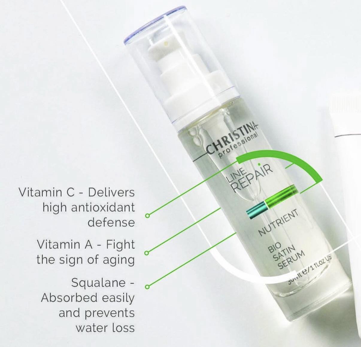Christina - Line repair Bio satin serum - იცავს კანს 