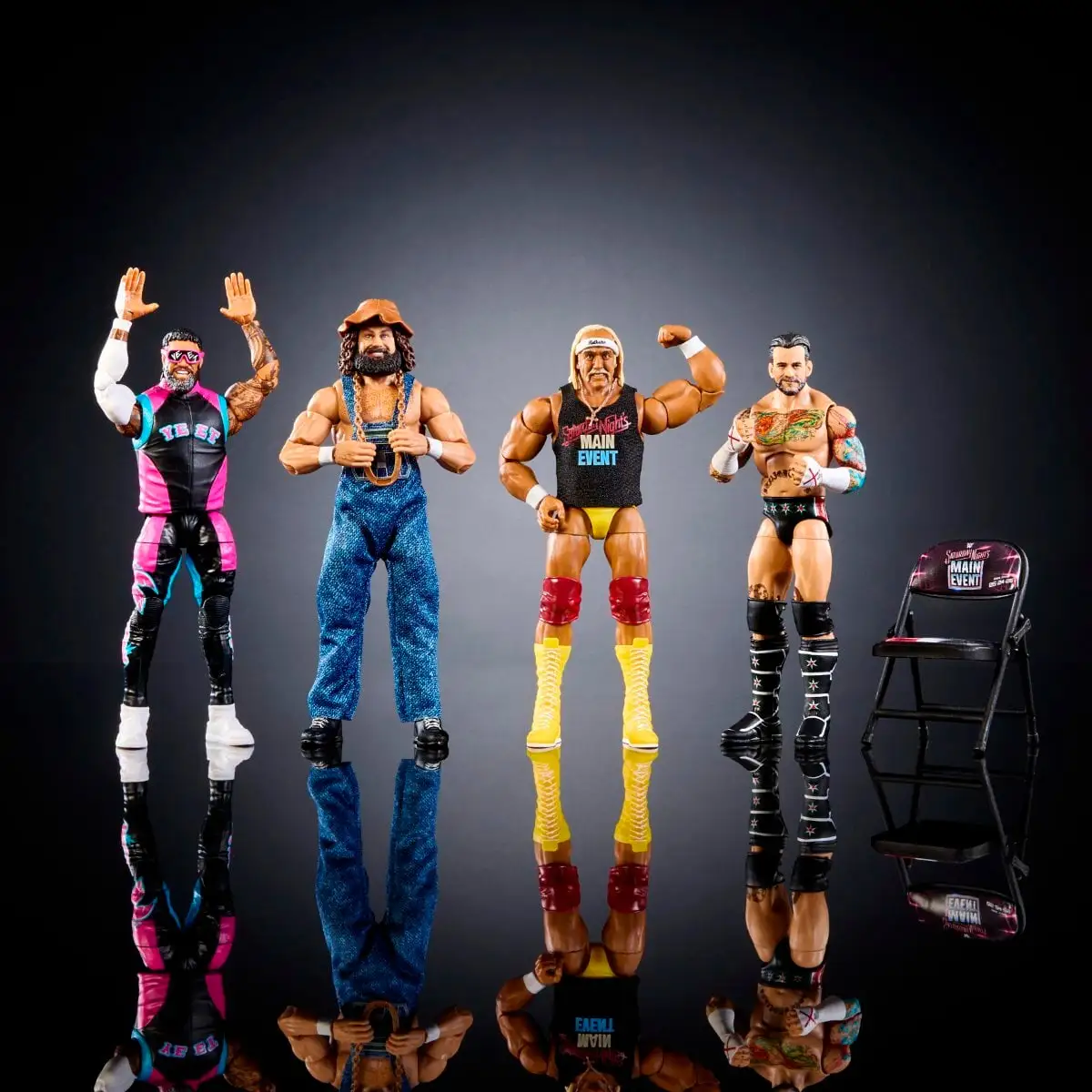 フィギュア WWE マテル ヴィンス マクマホン トリプルH ステフ