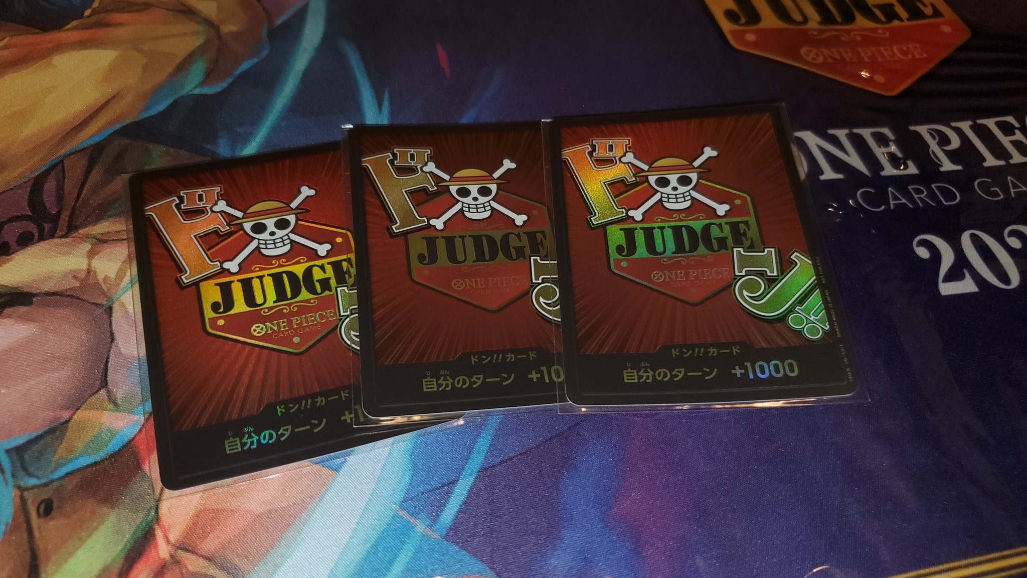 Japanese Judge Don!! and Playmat Img Cr: ryuk1221