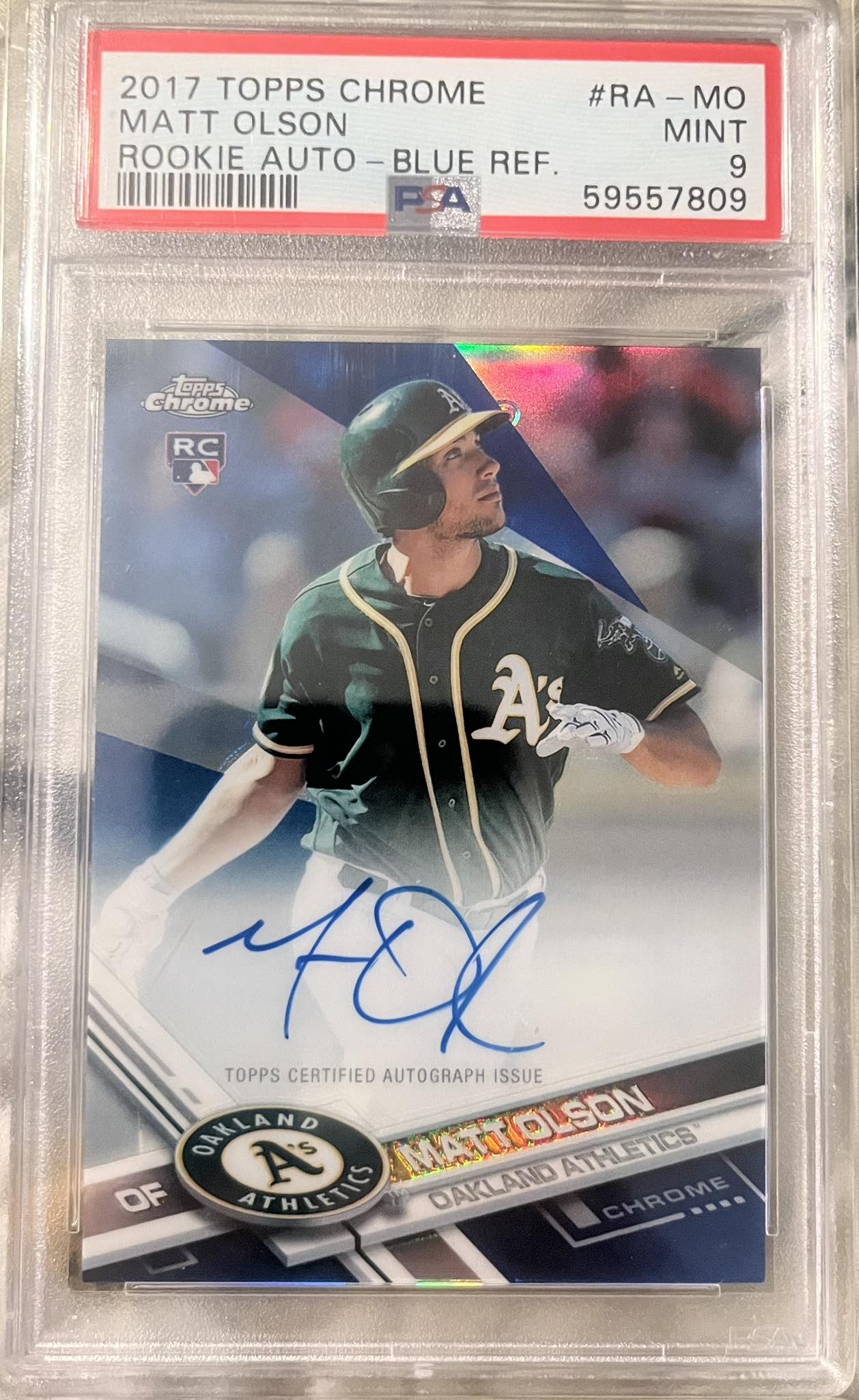 Favorite sports card pickup of the week: 2017 Topps Chrome Matt 