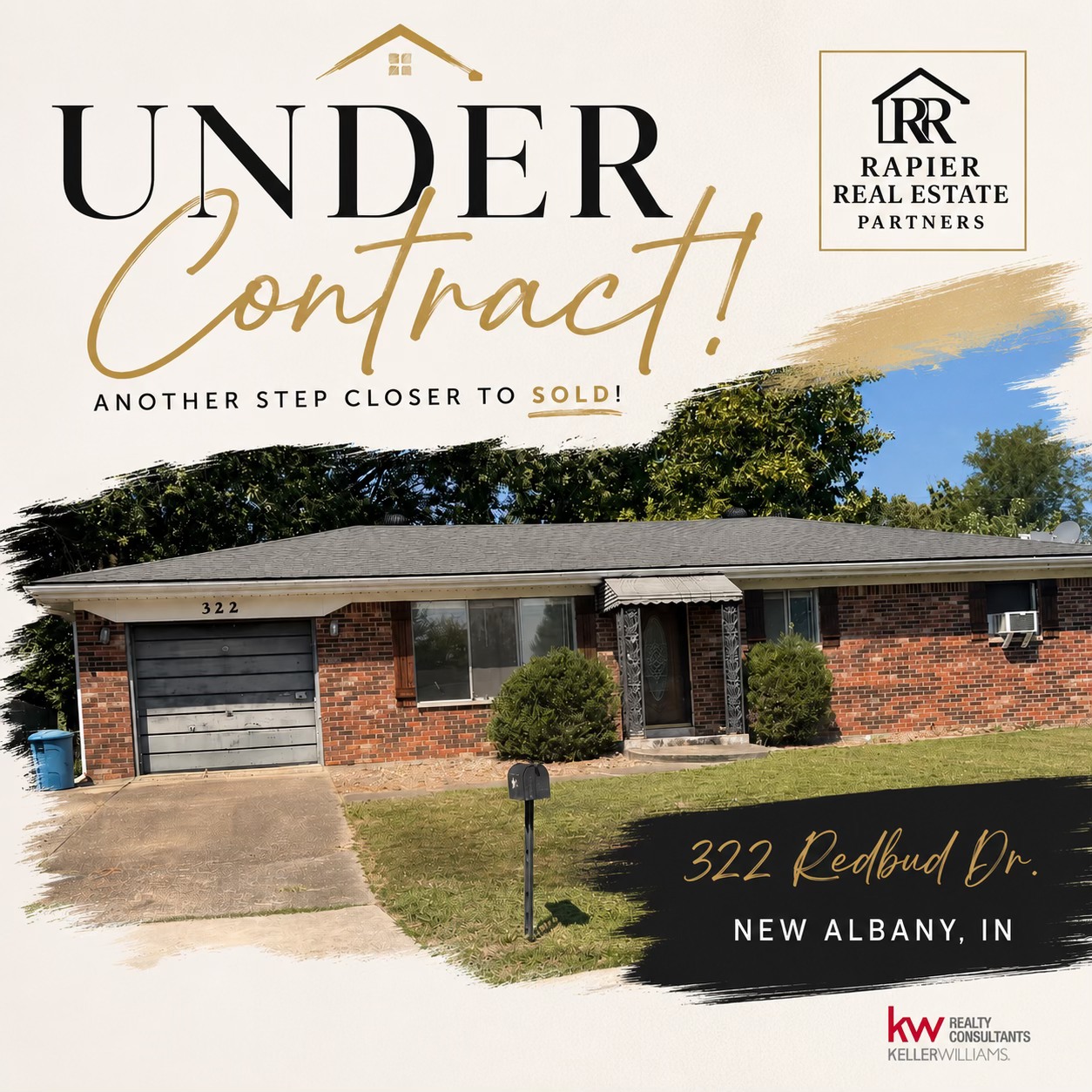 New Albany home under contract in one day with Rapier Real Estate