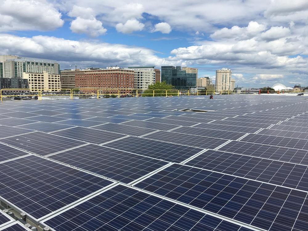 City - Nearly nine acres of rooftop solar arrays in Boston’s Seaport ...