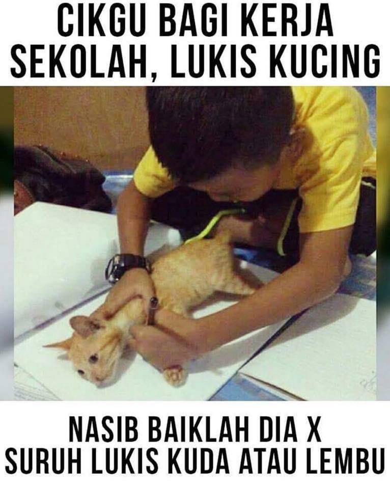 Cara Melukis Kucing Dengan Betul Demi Rakyat Johor Facebook
