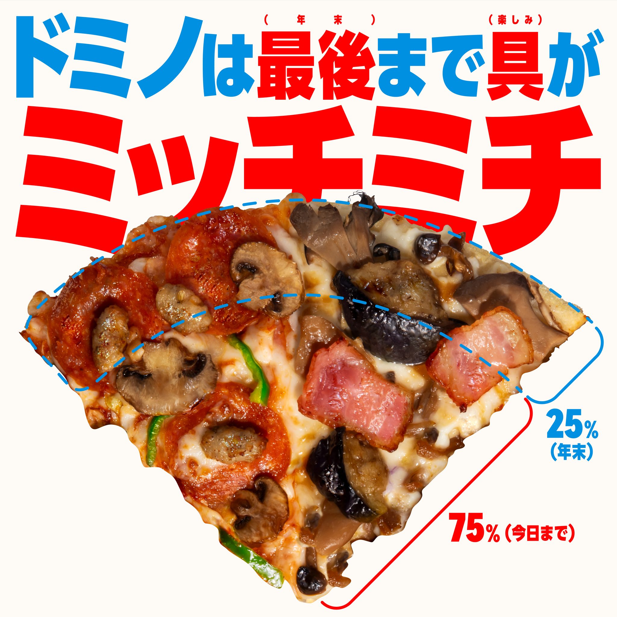 好きなピザを2枚選べば2枚目のピザがなんと、超おトクな0円に🍕赤字