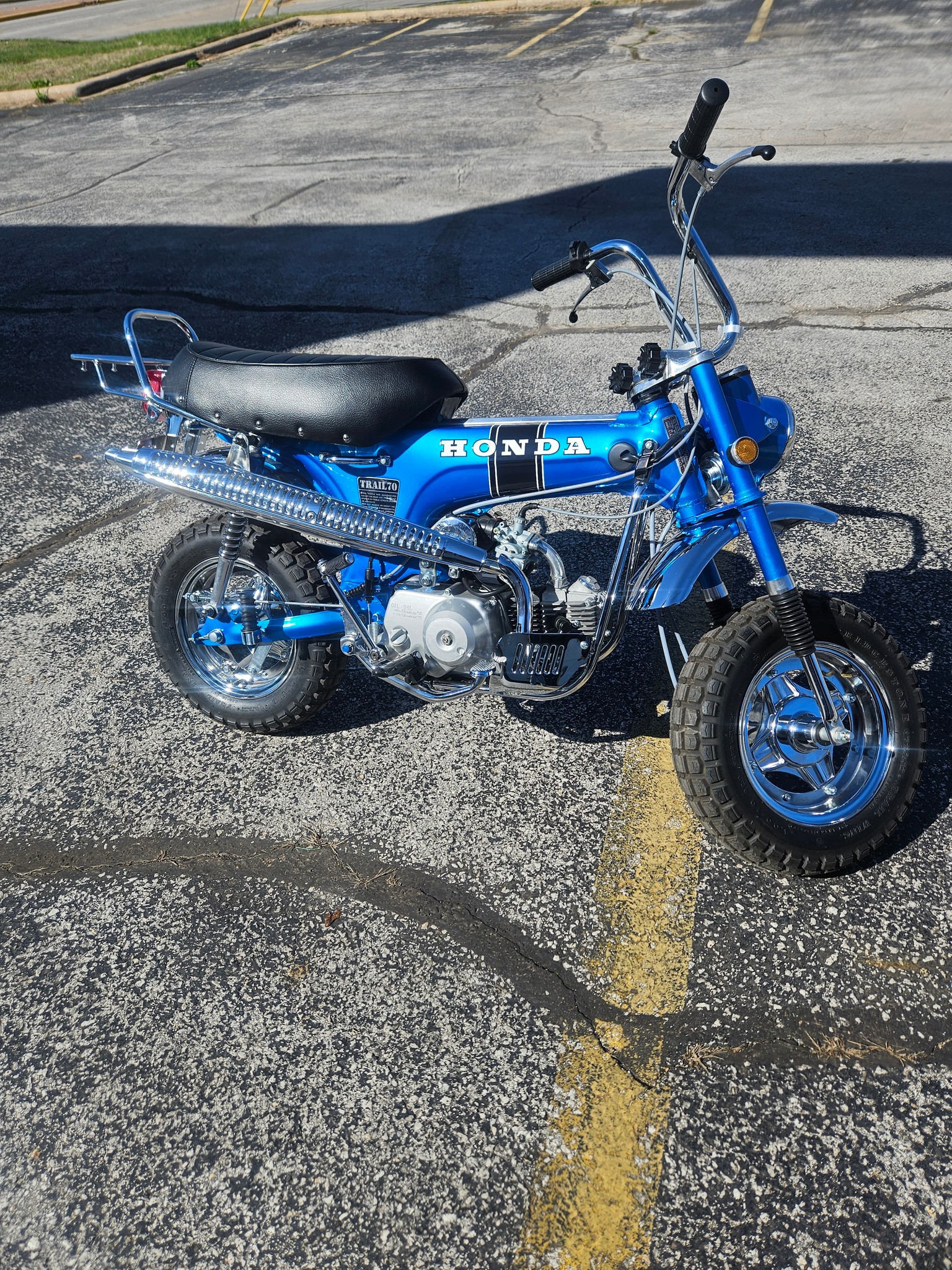 1970 Honda CT70 for sale, restored with performance upgrades
