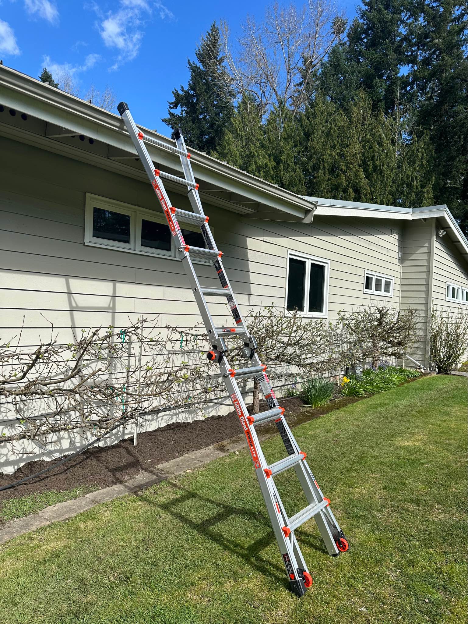 Little Giant MegaLite 17' Multi-Position Ladder - Like New - Ladders ...