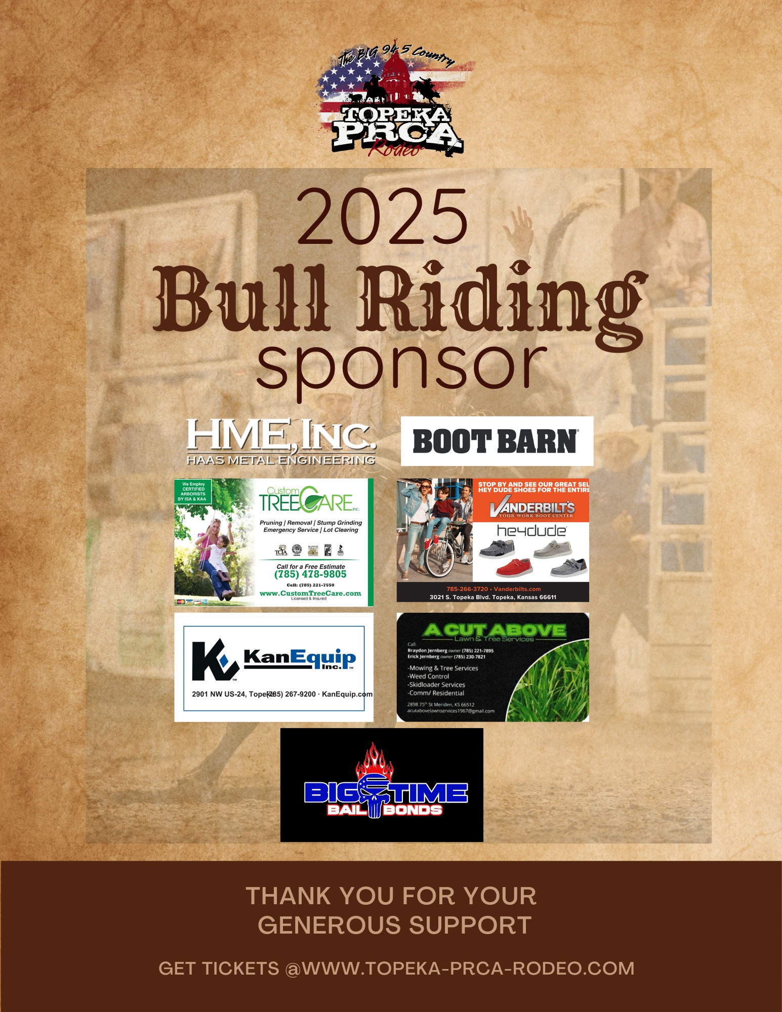 The Big 94.5 Country Topeka PRCA Rodeo | Topeka KS