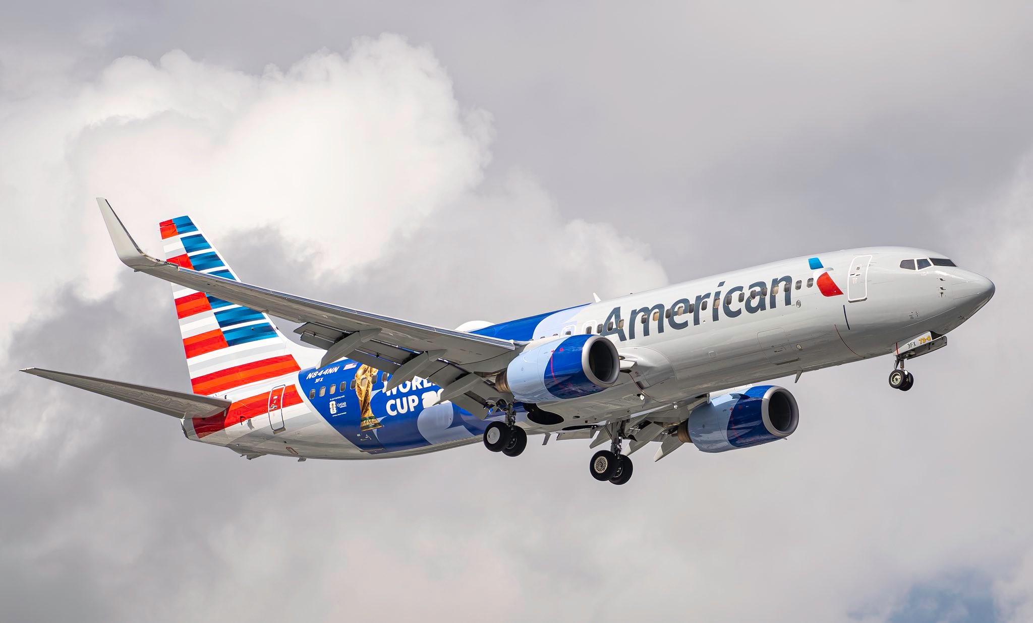 🔴 American Airlines has unveiled the FIFA World Cup 26™ livery on