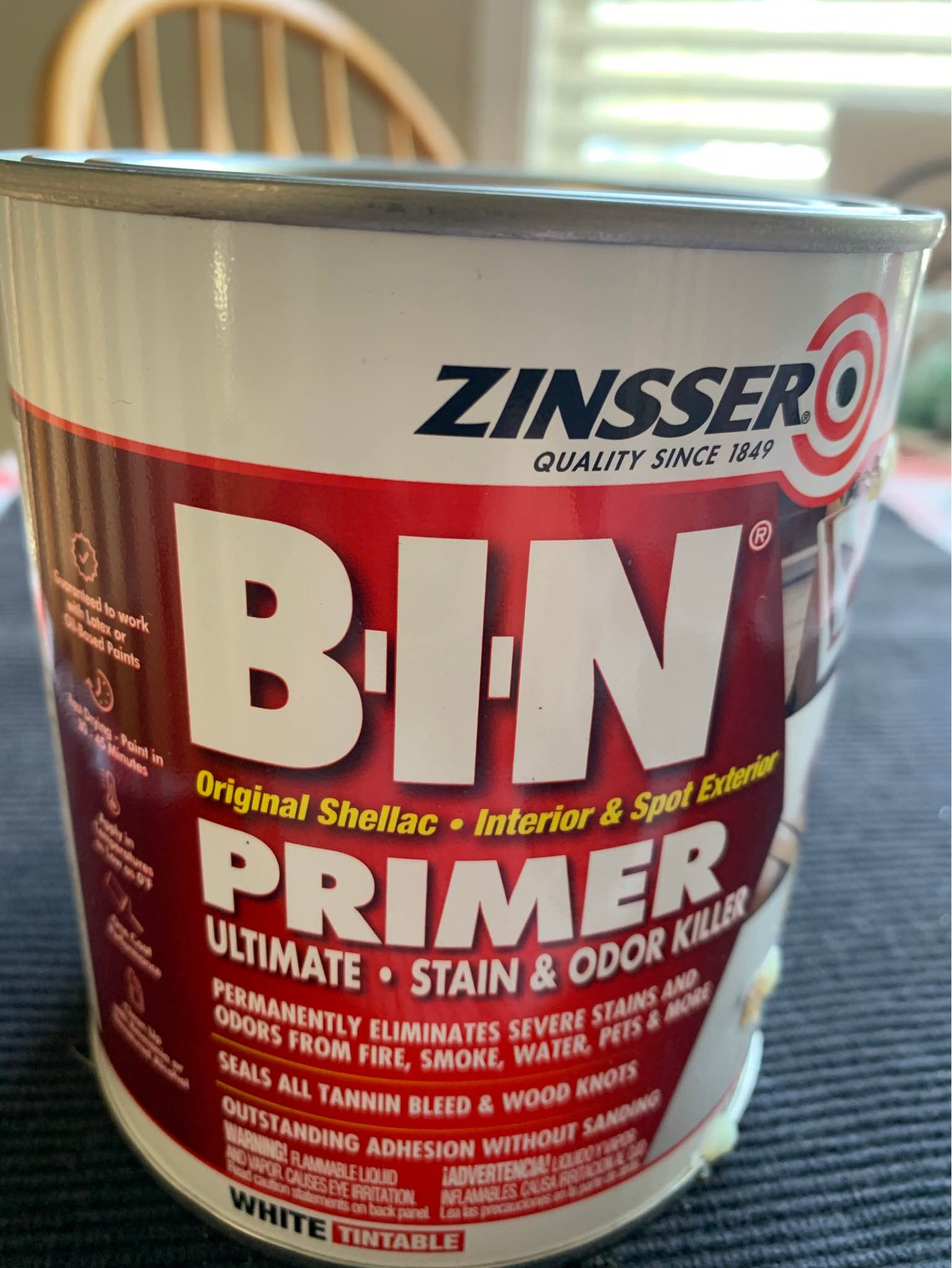 Bin shellac primer quart size - Paint Rollers - Howell, New Jersey ...