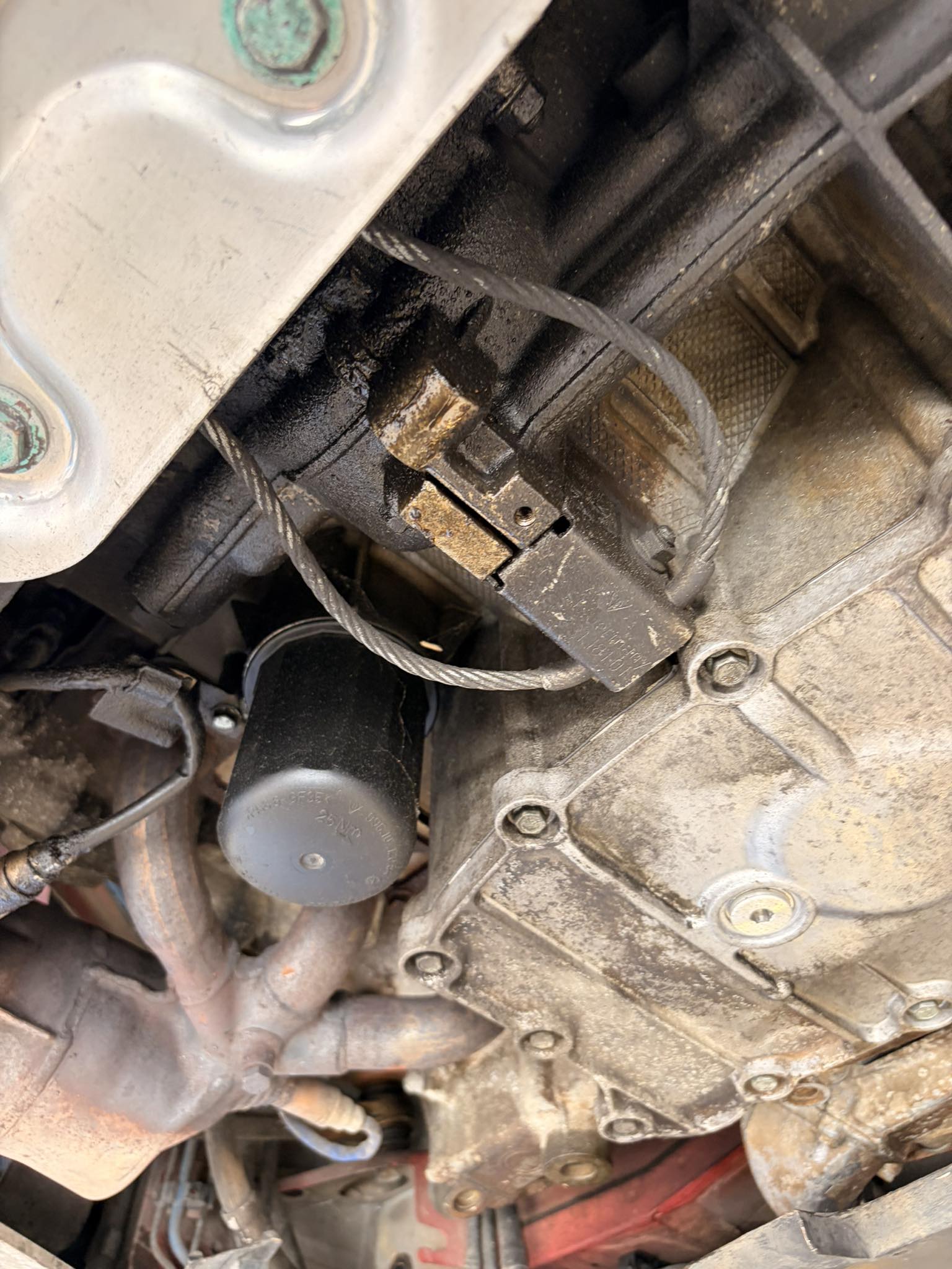 Is oil seepage on a high-mileage 2002 Porsche 986 Boxster S likely
