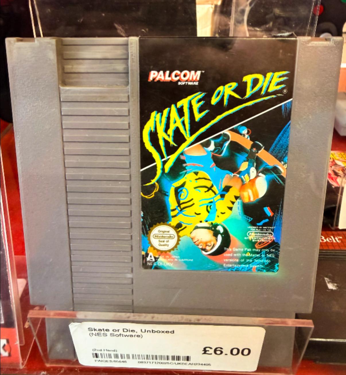 Never played Skate or Die on the NES but it was brilliant on the