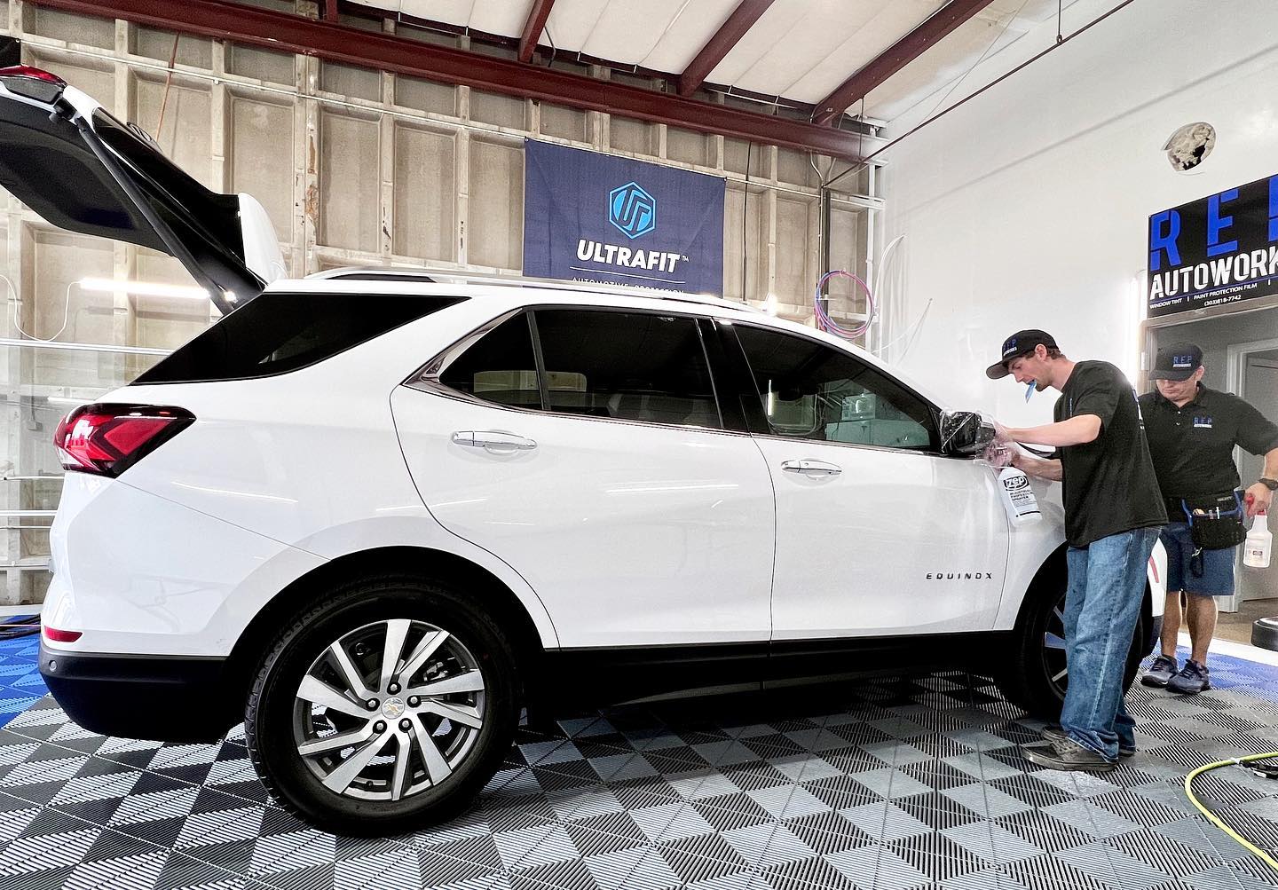 REP Autoworks - Beautiful new Chevy Equinox getting front...