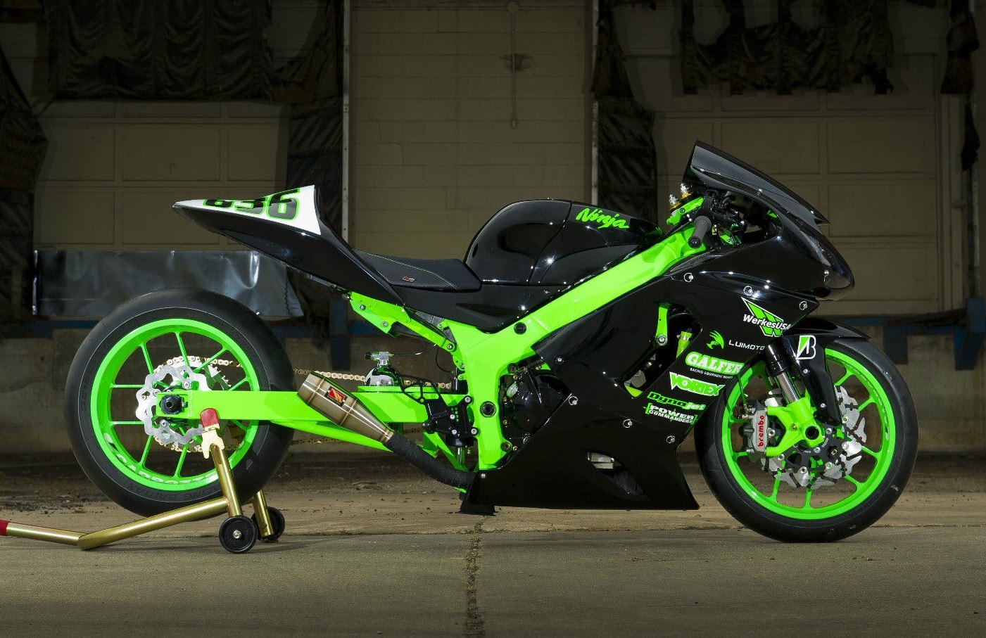 What are your thoughts on a wild, custom Kawasaki ZX-6 like you