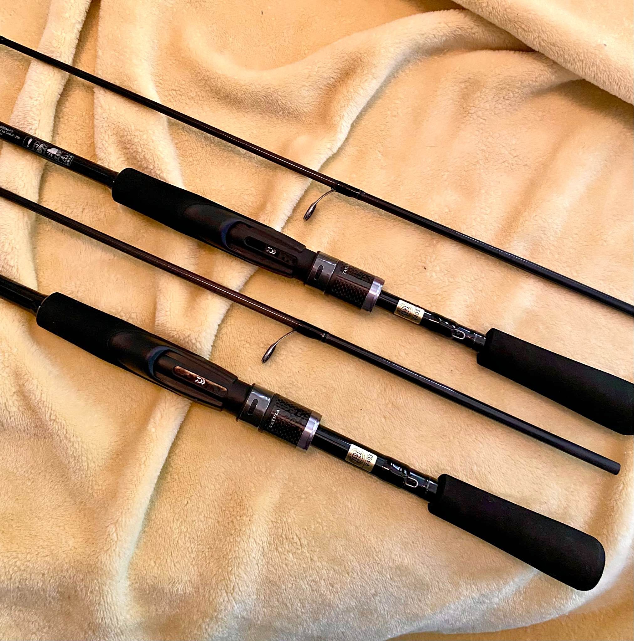 used custom fishing rods for sale NFS These rods are made with high quality components including 8ft Rainshadow Custom Rods for