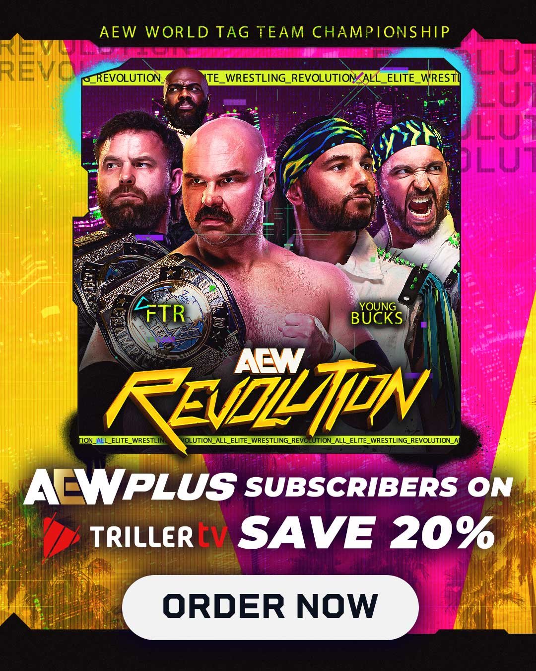 FITE - The rivalry that defined a generation. 🎞️ Bucks. FTR. The AEW ...