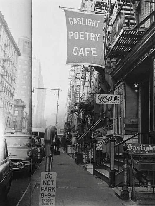 c1964.The Gaslight Cafe, NYC. The Gaslight Cafe was a