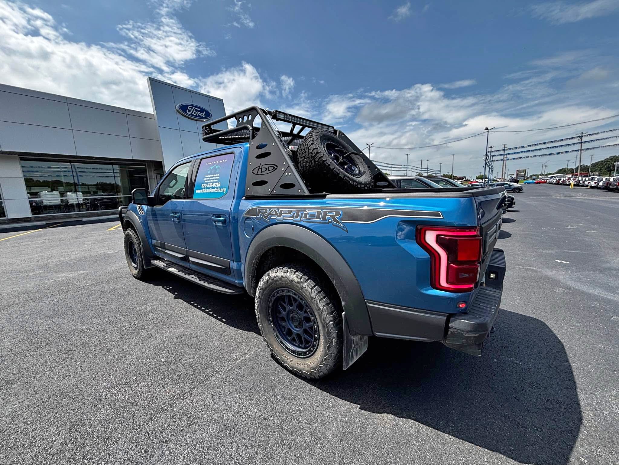 Ford Raptor ADD Offroad Half Over Cab Chase Rack - Car Exterior Parts ...