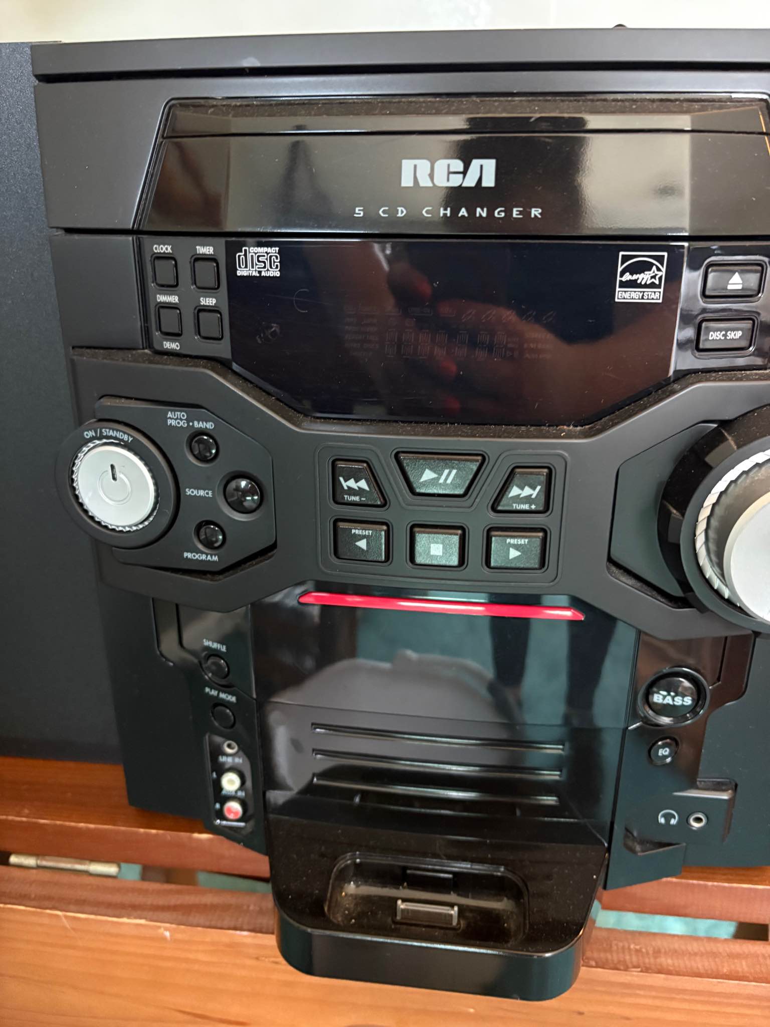 RCA 5 cd changer radio with 2 speakers - Home Theater Systems - Mantua ...