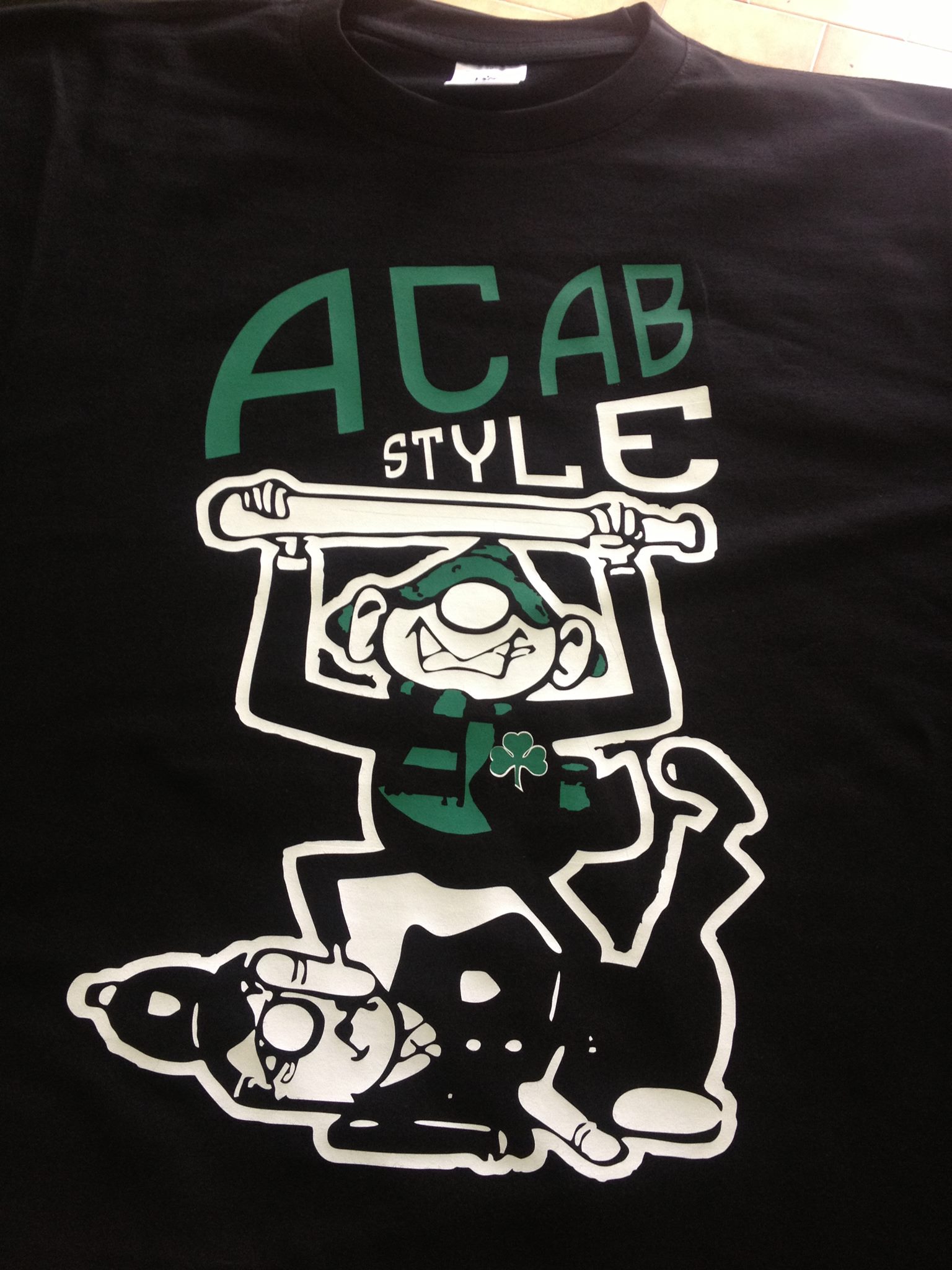 Green and White