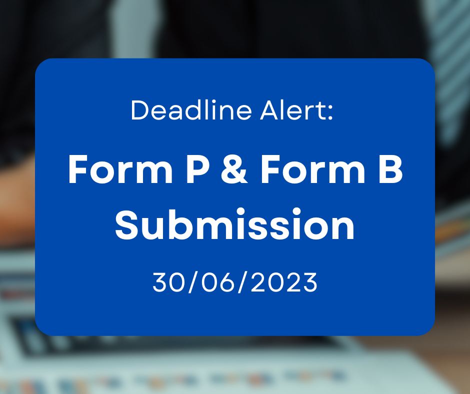 Accounting Guru - ⏰ Deadline Alert: Form P & Form B...