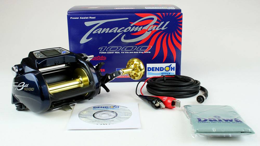 daiwa dendoh tanacom bull tb 1000 power-assist reel Power Assist Electric Redesigned from the ground up Daiwa - Tanacom 1200 -