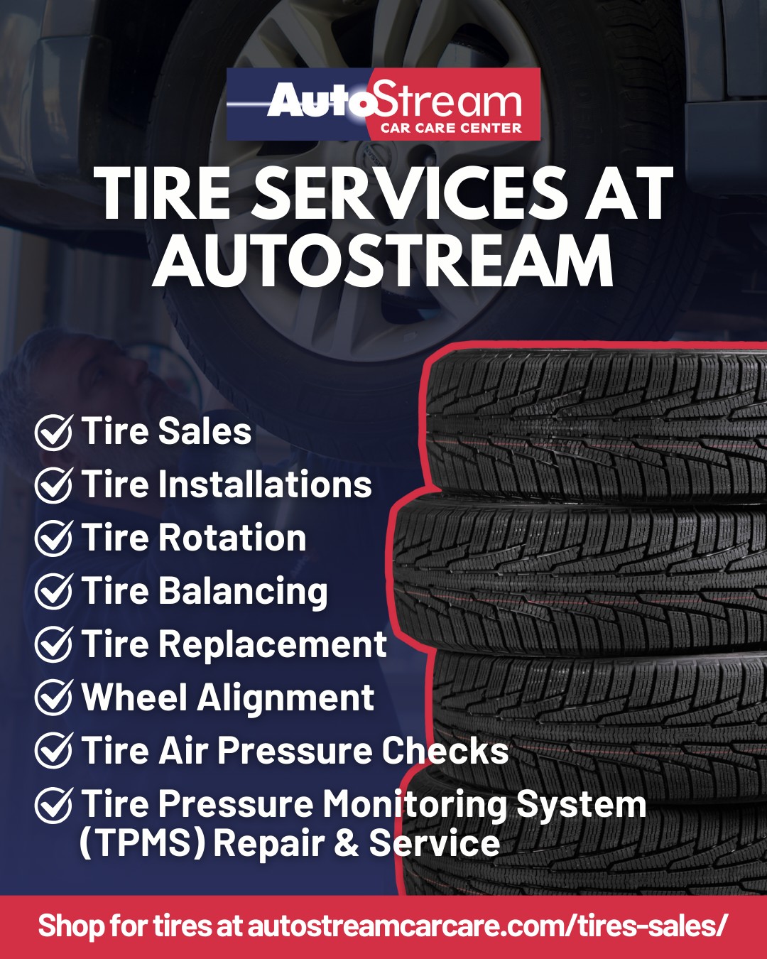 From new tires to alignments... - AutoStream Car Care Center | Facebook