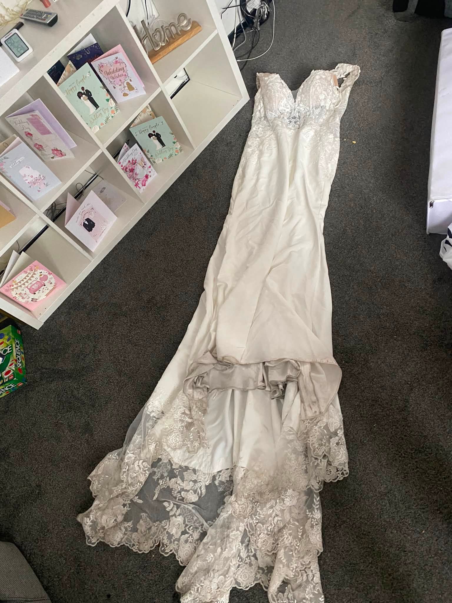 how to wash bridesmaid dress at home DIY clean a wedding for preservation Nautical Blue Sailboat Pattern