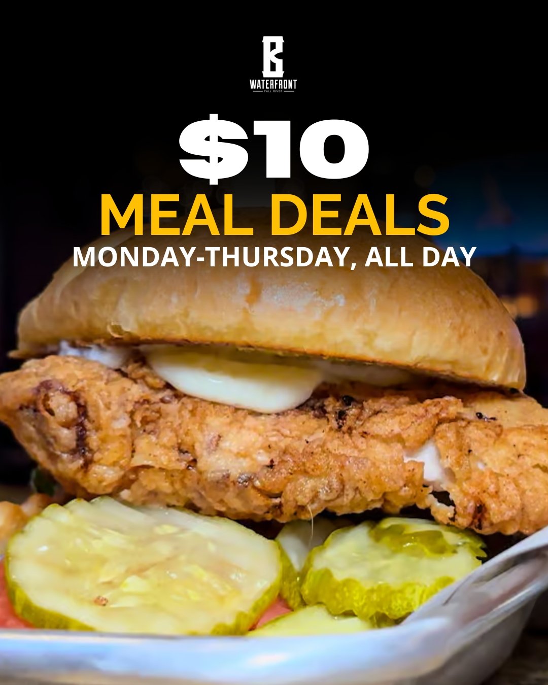 Fall - $10 Meal Deals at Barrett's Waterfront! 🍔🌟 Enjoy $10 meals ...