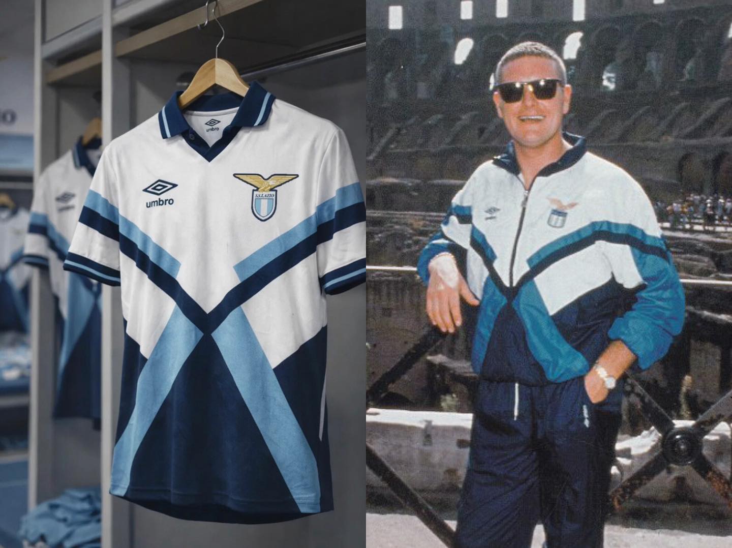 Lazio 91/92 tracksuit as a Shirt ?